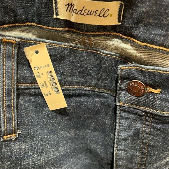 Madewell 10” High Rise Skinny Jeans 37 Plus Size - Picture 5 of 6